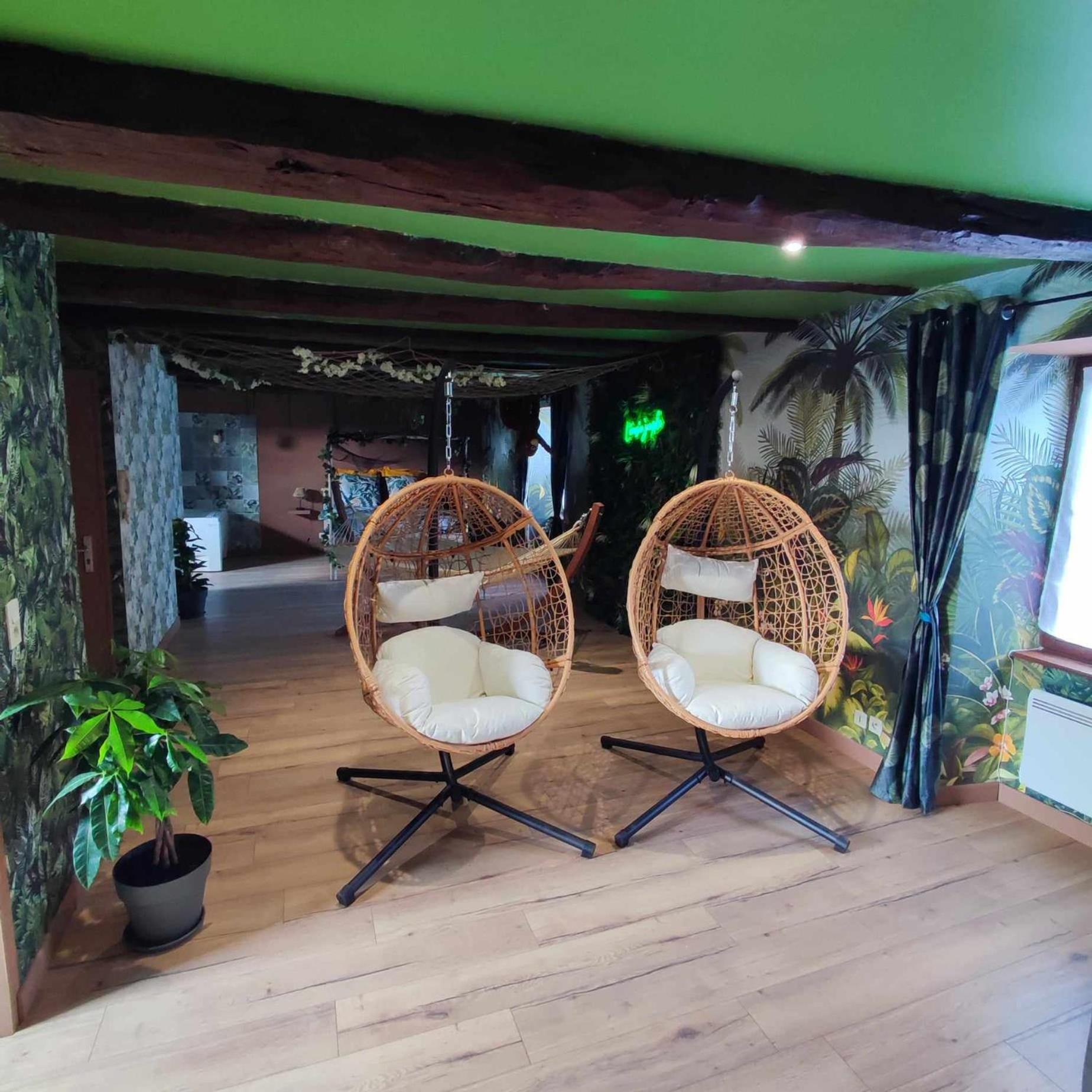 L'Evasion Jungle Apartman Saint-Pierre-de-Plesguen Kültér fotó