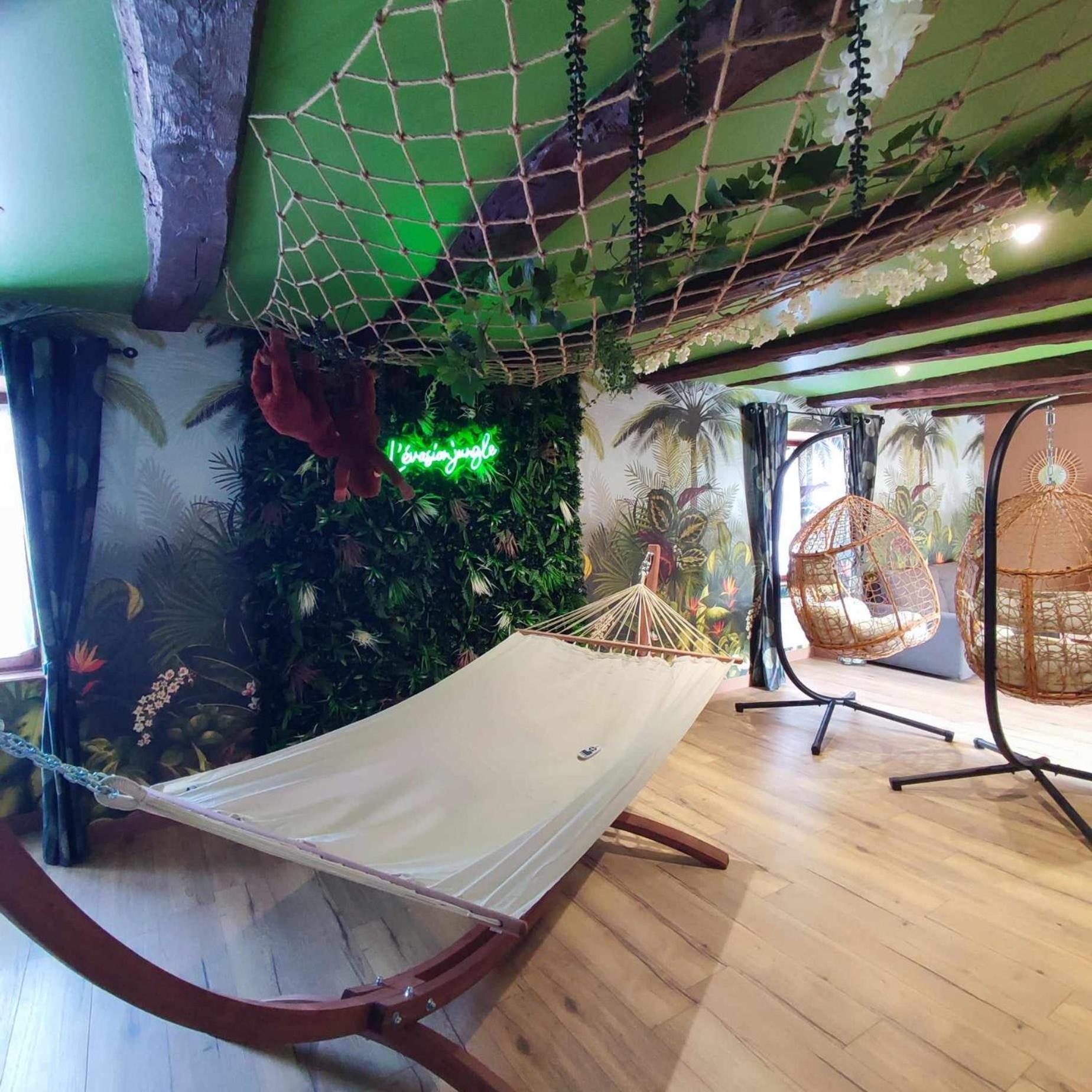 L'Evasion Jungle Apartman Saint-Pierre-de-Plesguen Kültér fotó