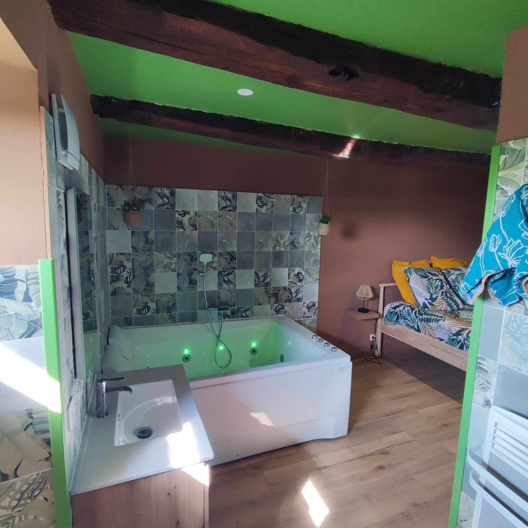 L'Evasion Jungle Apartman Saint-Pierre-de-Plesguen Kültér fotó
