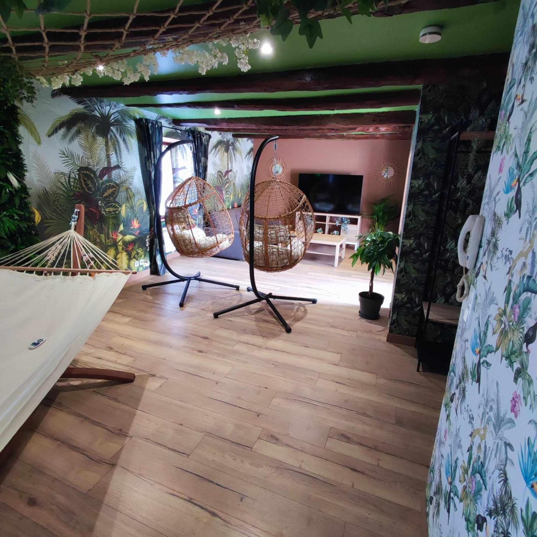 L'Evasion Jungle Apartman Saint-Pierre-de-Plesguen Kültér fotó