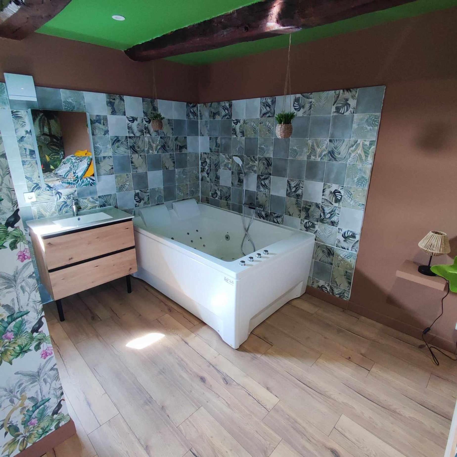 L'Evasion Jungle Apartman Saint-Pierre-de-Plesguen Kültér fotó