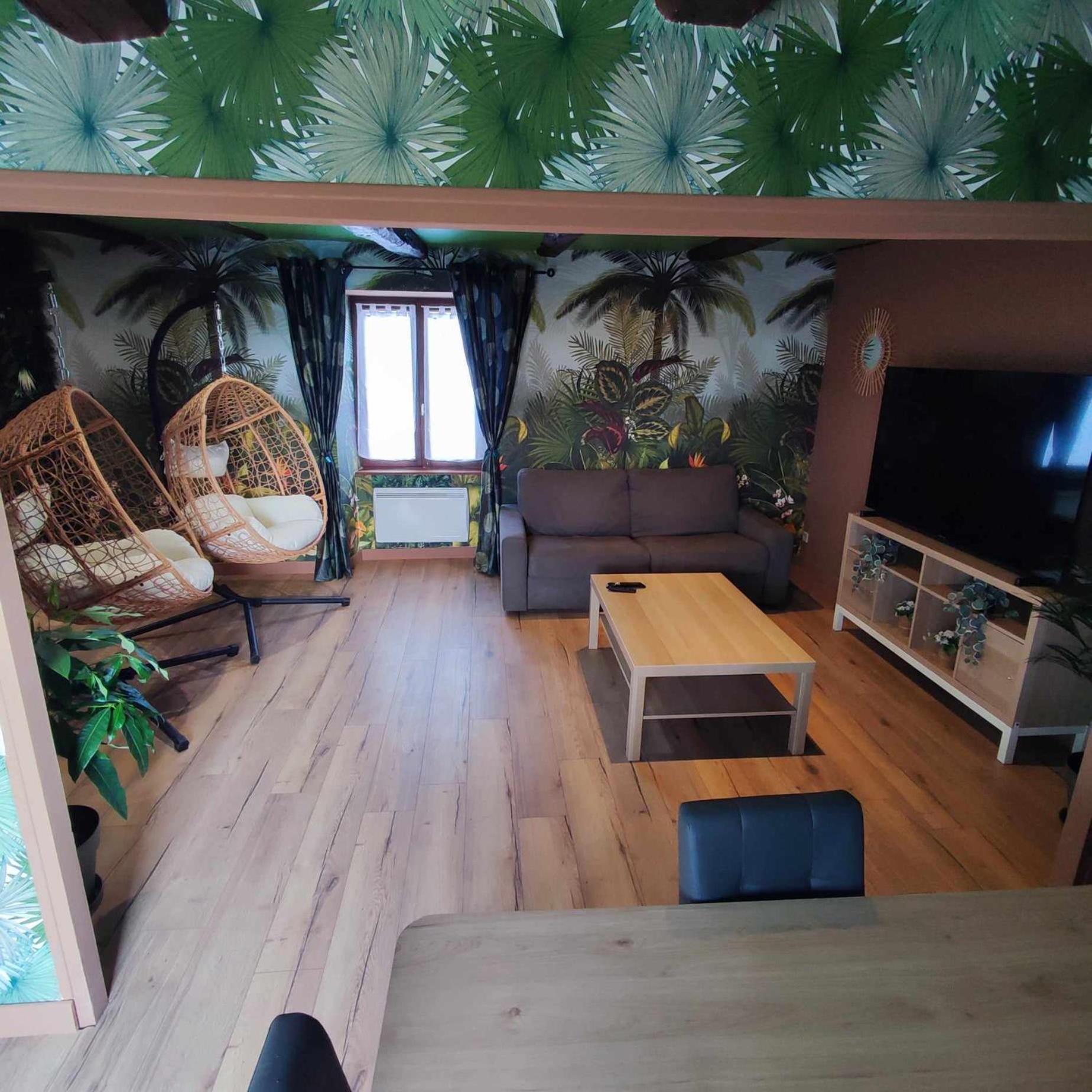 L'Evasion Jungle Apartman Saint-Pierre-de-Plesguen Kültér fotó