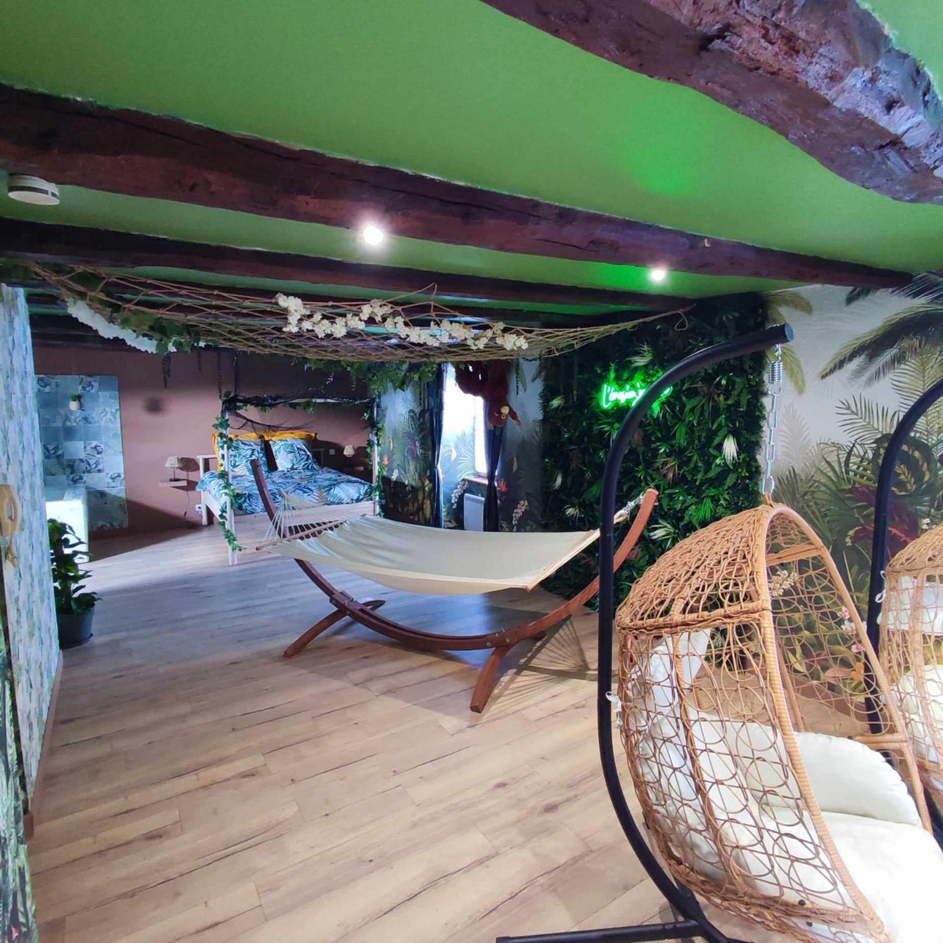 L'Evasion Jungle Apartman Saint-Pierre-de-Plesguen Kültér fotó